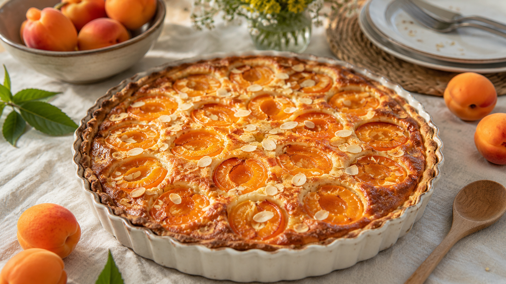 Tarte amandine aux abricots : la recette gourmande de juin
