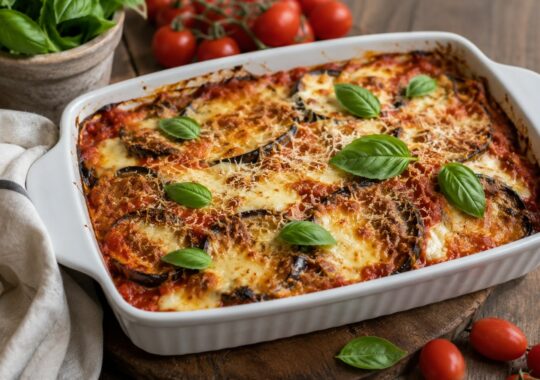 Aubergines a la parmesane : la recette italienne traditionnelle