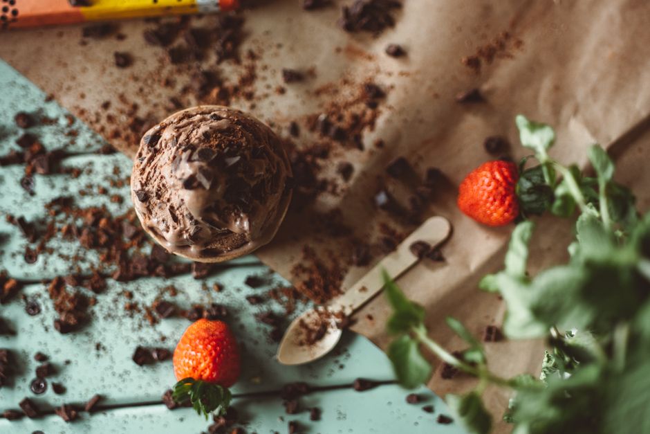Glace au chocolat maison sans sorbetiere