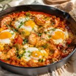 Ojja tunisienne aux crevettes : la recette rapide qui embaume la Mediterranee