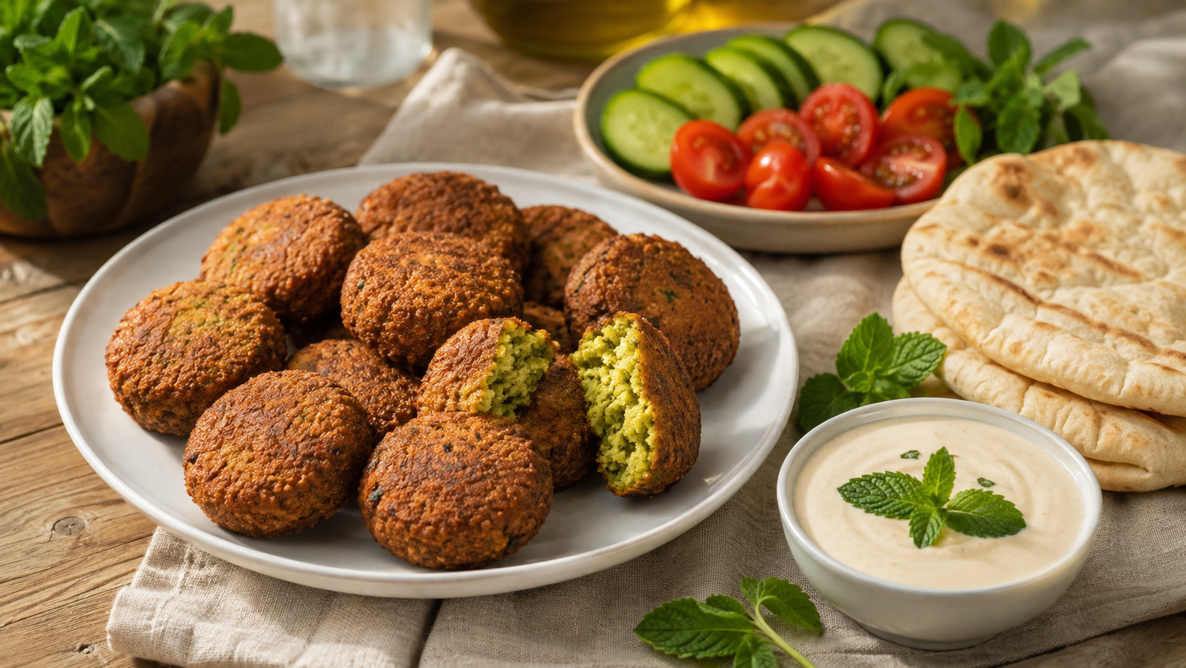 Falafels maison croustillants : la vraie recette libanaise aux pois chiches