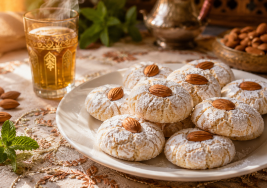 Ghriba aux amandes : la recette du biscuit fondant marocain