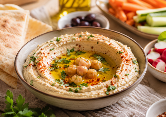 Houmous libanais authentique : la vraie recette au tahini