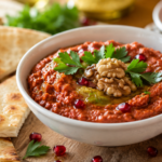 Muhammara syrienne : la tartinade aleppine aux poivrons rouges et noix