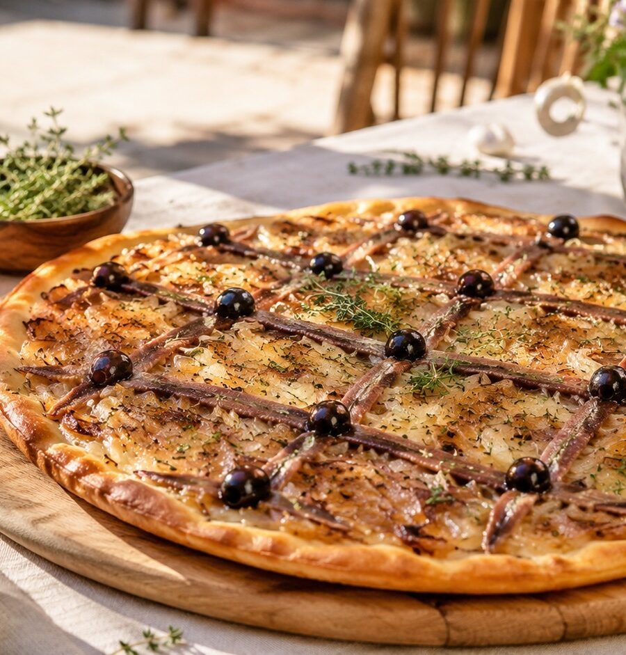 Pissaladière niçoise traditionnelle : la vraie recette du Sud