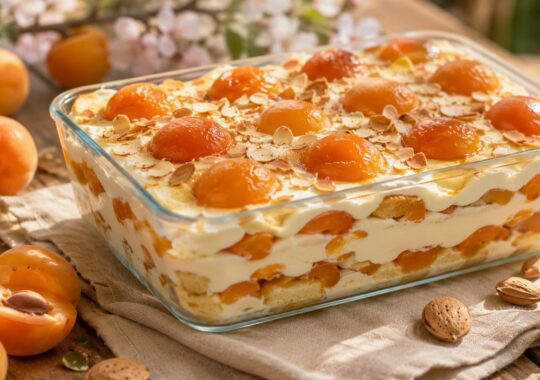 Tiramisu aux abricots : la recette fondante de l&rsquo;été