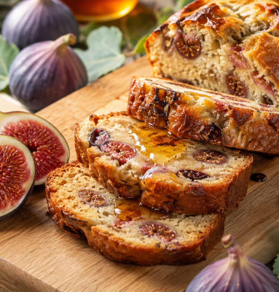 Cake aux figues fraiches et miel : la recette moelleuse de saison