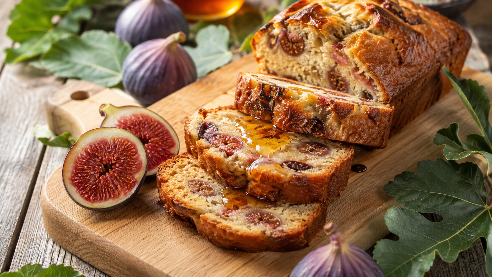 Cake aux figues fraiches et miel : la recette moelleuse de saison