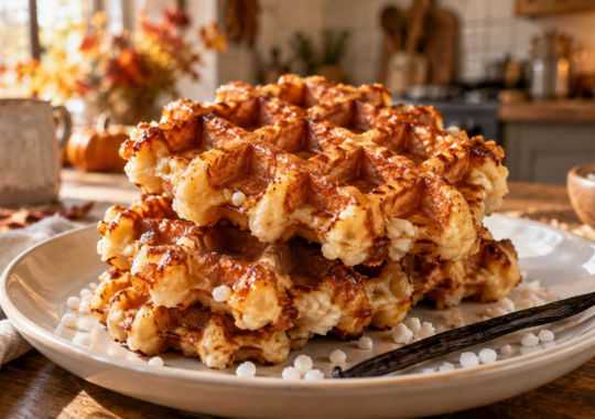 Gaufres liegeoises : la recette authentique au sucre perle