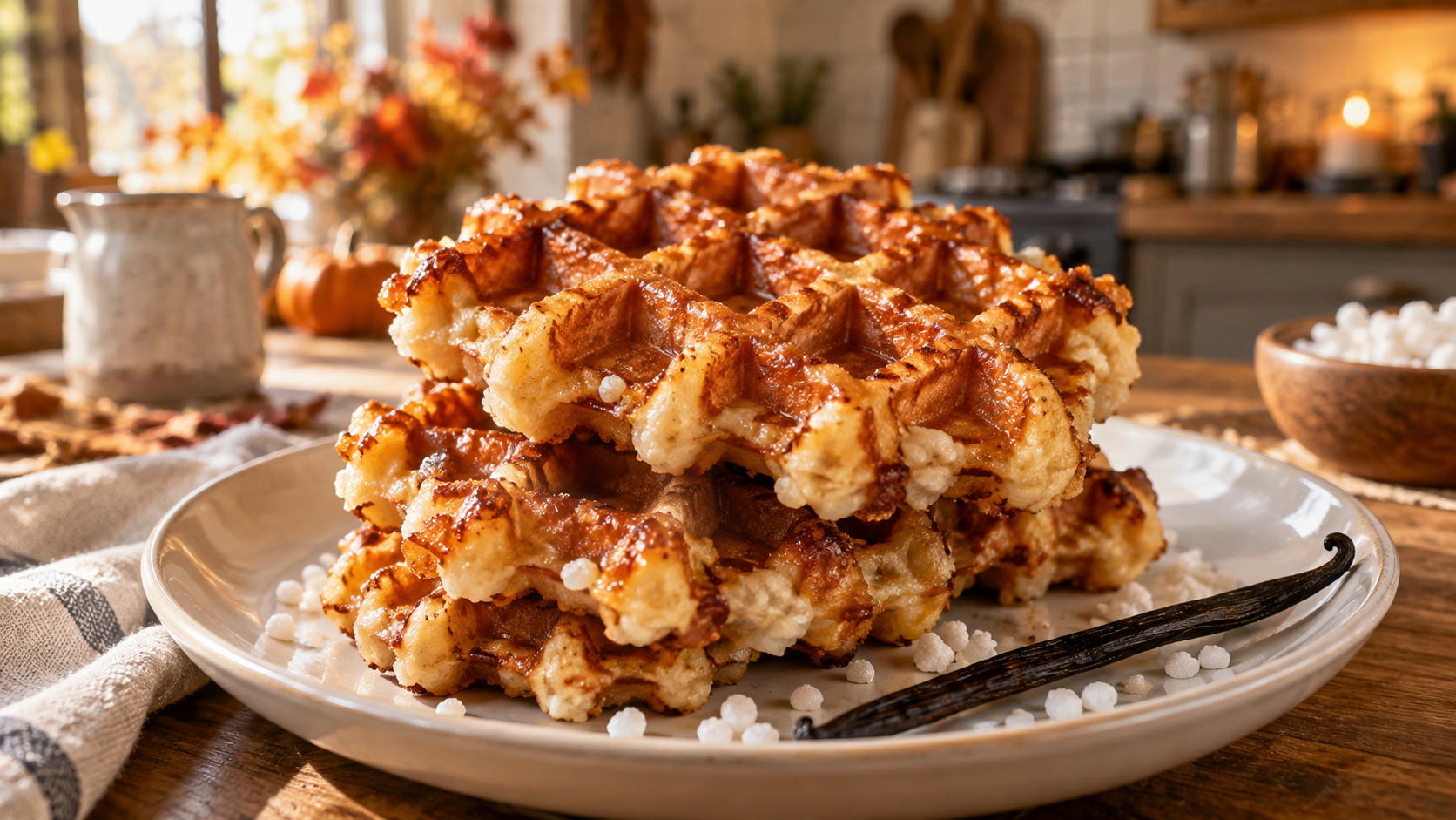 Gaufres liegeoises : la recette authentique au sucre perle