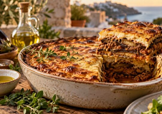Moussaka grecque traditionnelle : la recette authentique
