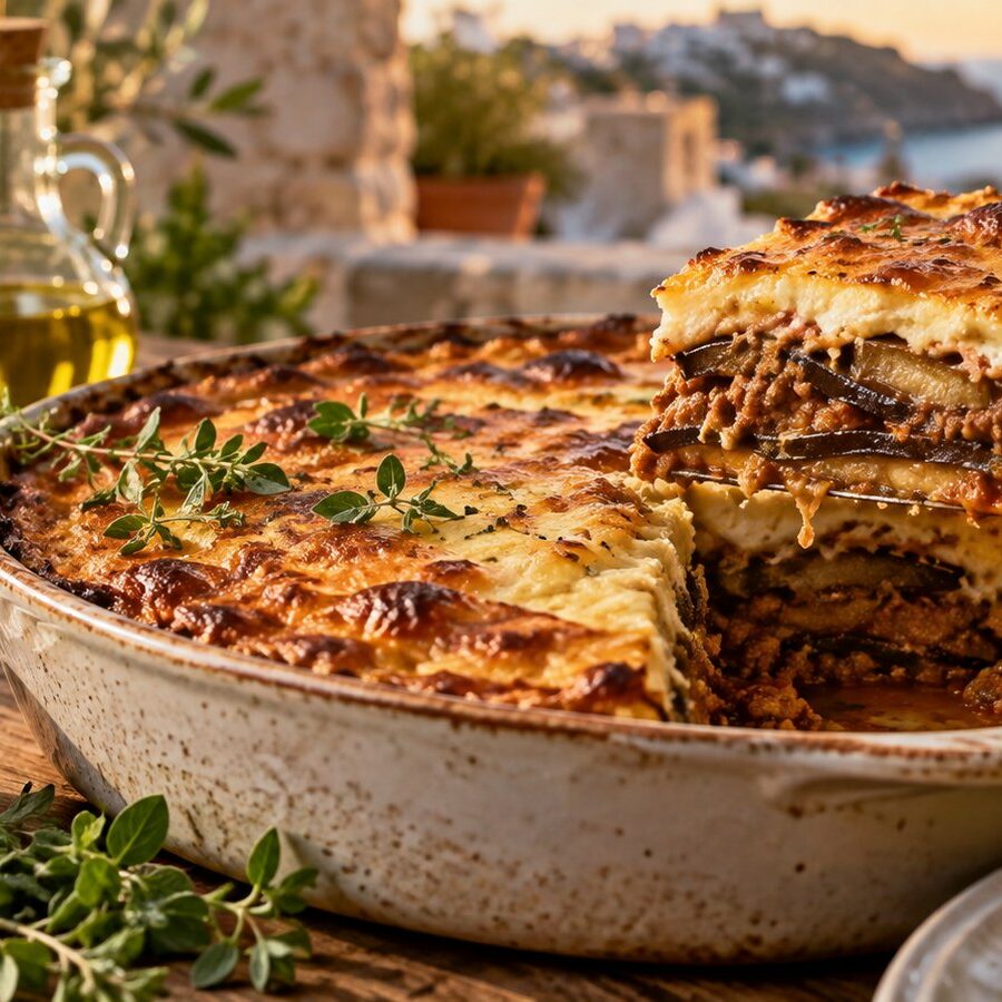 Moussaka grecque traditionnelle : la recette authentique