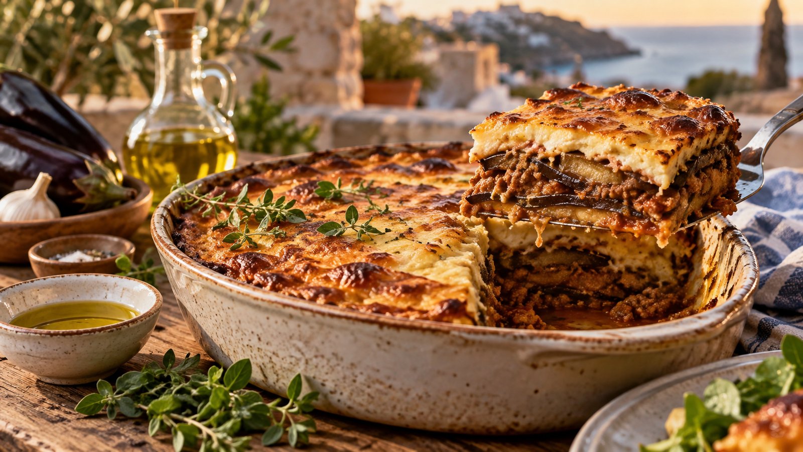 Moussaka grecque traditionnelle : la recette authentique