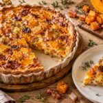Quiche au potiron et lardons : la recette d&rsquo;automne réconfortante