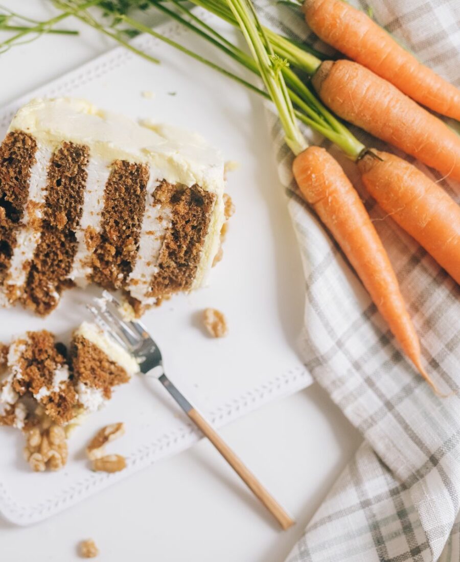 Carrot cake moelleux et son glaçage au cream cheese