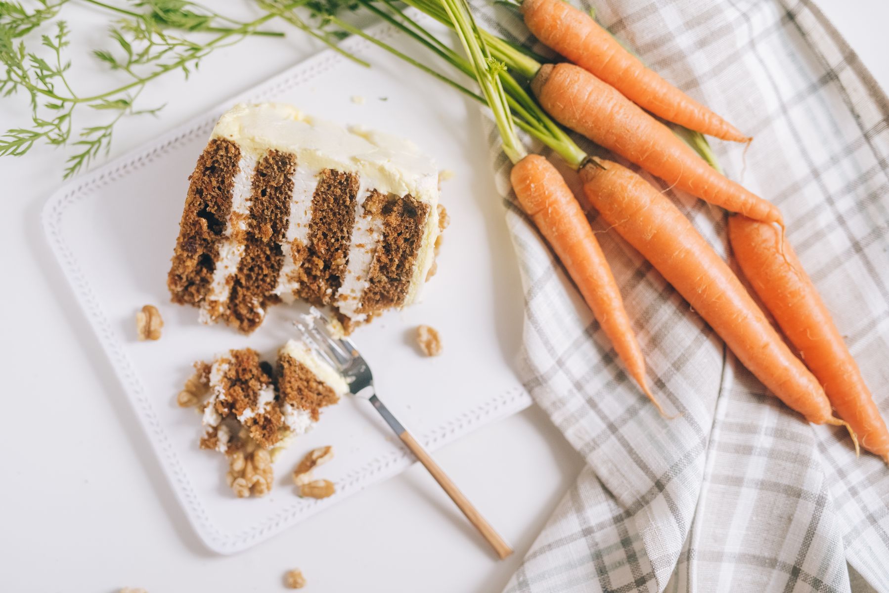Carrot cake moelleux et son glaçage au cream cheese