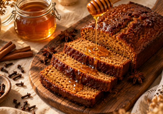 Pain d&rsquo;épices maison : la recette moelleuse et parfumée au miel