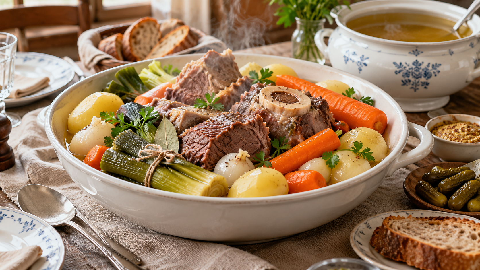 Pot-au-feu traditionnel