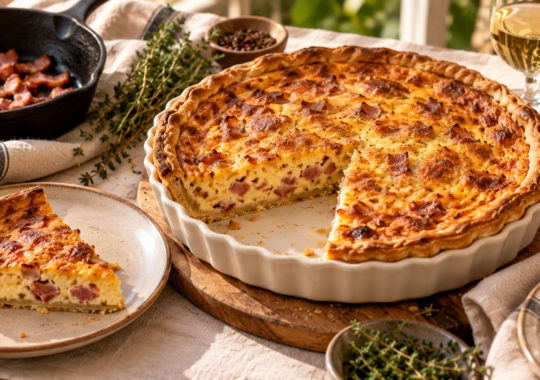 Quiche lorraine : la vraie recette traditionnelle
