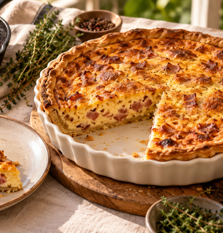 Quiche lorraine : la vraie recette traditionnelle