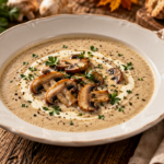 Velouté de champignons crémeux : la recette d&rsquo;automne traditionnelle
